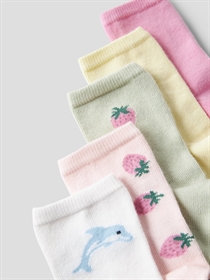 NAME IT 5-Pak Strømper Vinni Pink Drink